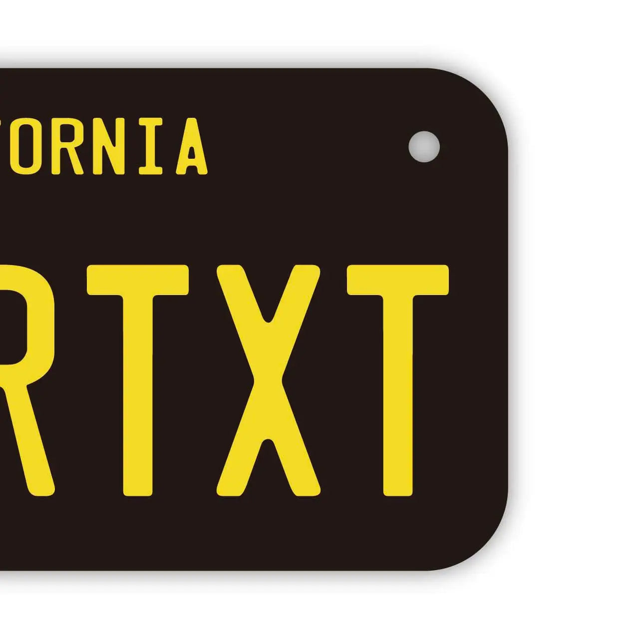 【小・自転車用】カリフォルニア1960's/オリジナルアメリカナンバープレート PL8HERO