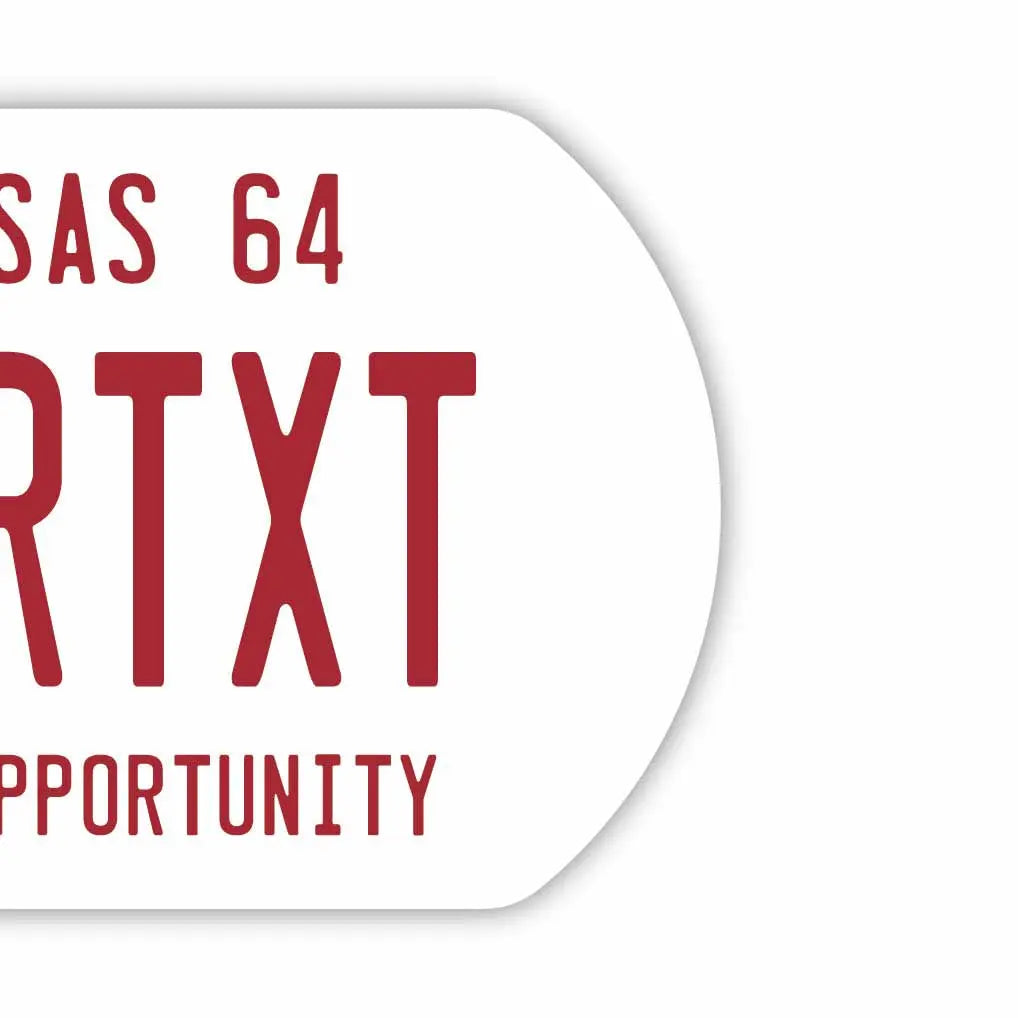 【ドッグタグ】アーカンソー1964/オリジナルアメリカナンバープレート型 キーホルダー PL8HERO