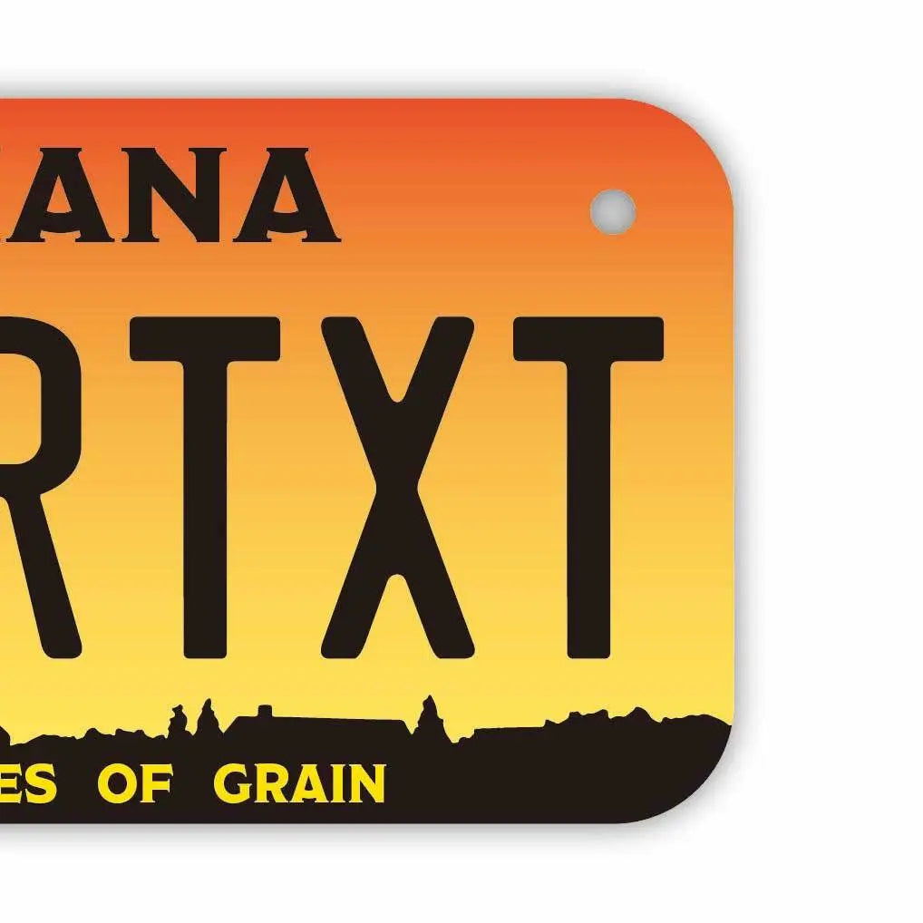 【小・自転車用】インディアナ1993/オリジナルアメリカナンバープレート PL8HERO