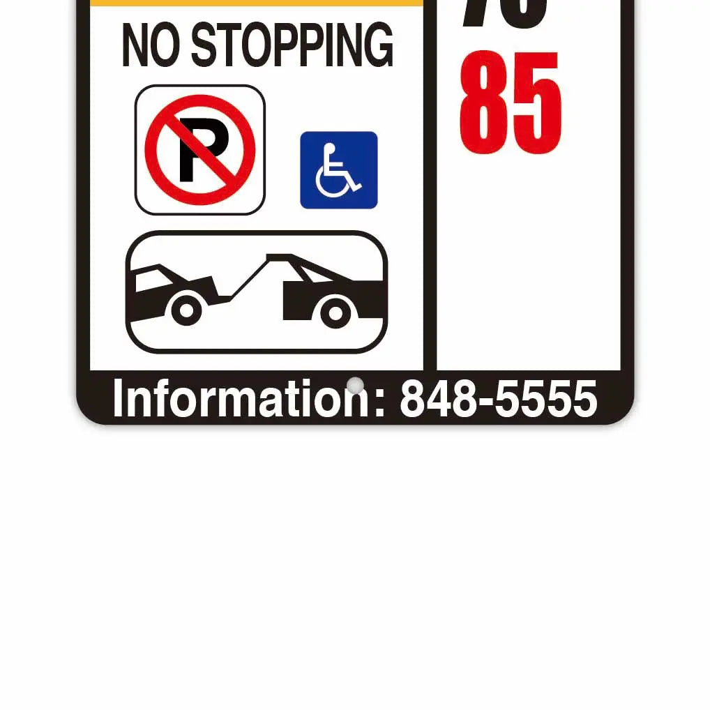 【長方形看板】ハワイ・バスストップ/アメリカ製オリジナル看板(約20x30cm) PL8HERO