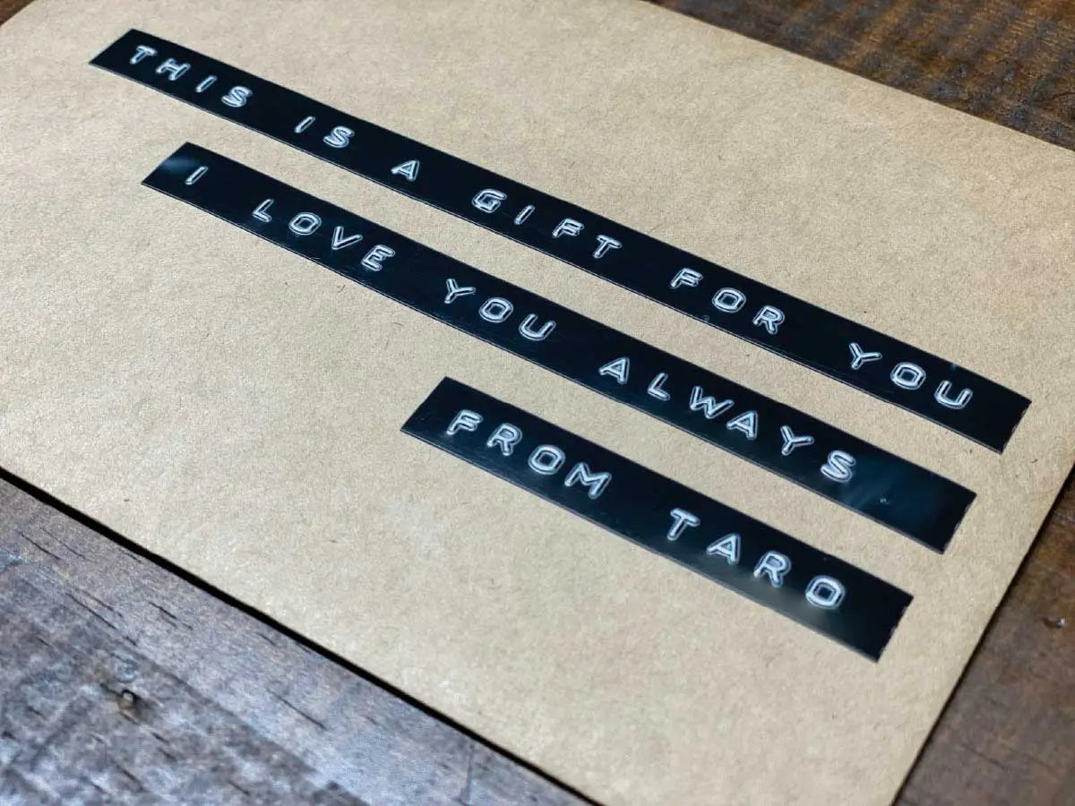 【ギフト向け】3Dメッセージステッカー PL8HERO