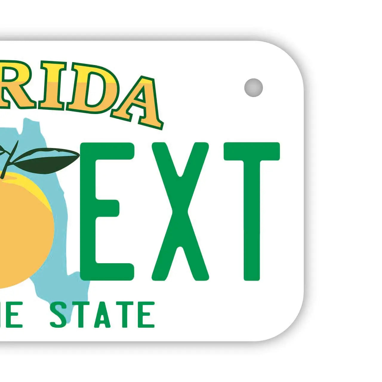 【小・自転車用】フロリダ/オリジナルアメリカナンバープレート PL8HERO