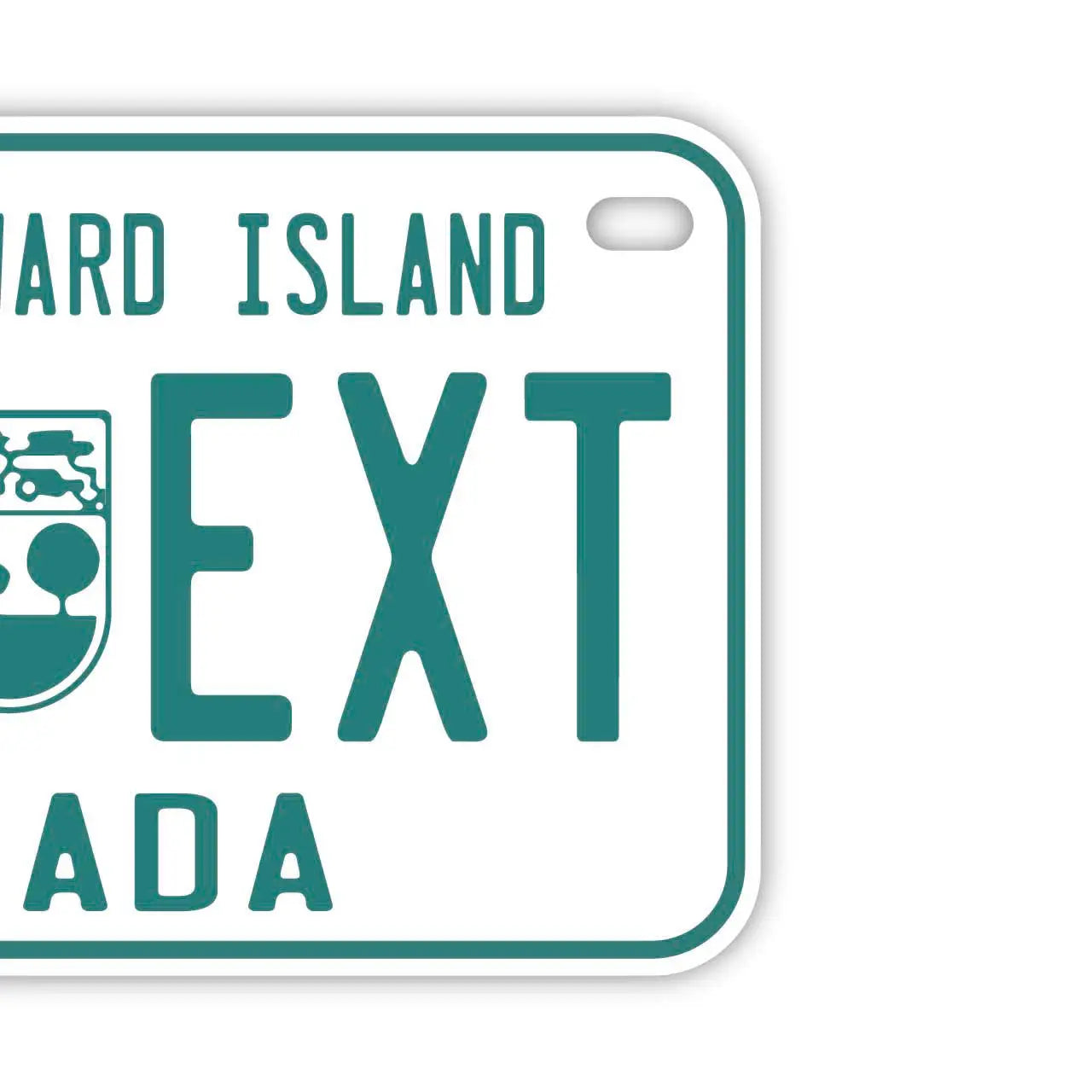 【中・USバイク用】プリンスエドワードアイランド/オリジナルカナダナンバープレート PL8HERO