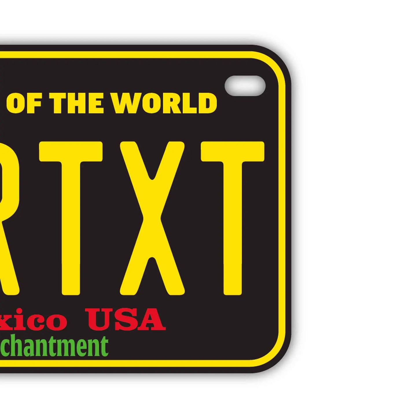 【中・USバイク用】ニューメキシコ・チリペッパー/オリジナルアメリカナンバープレート PL8HERO