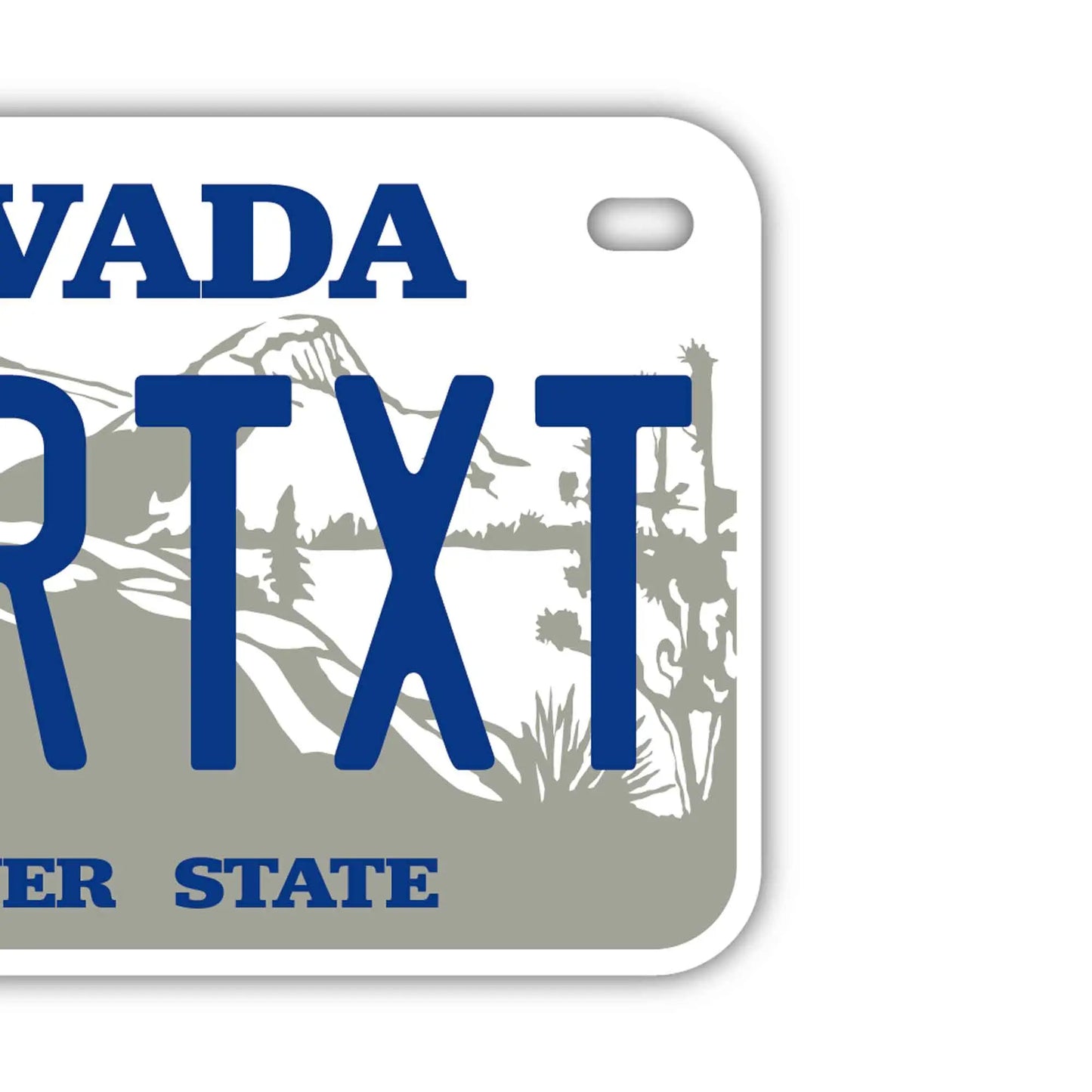 【中・USバイク用】ネバダ1980s/オリジナルアメリカナンバープレート PL8HERO