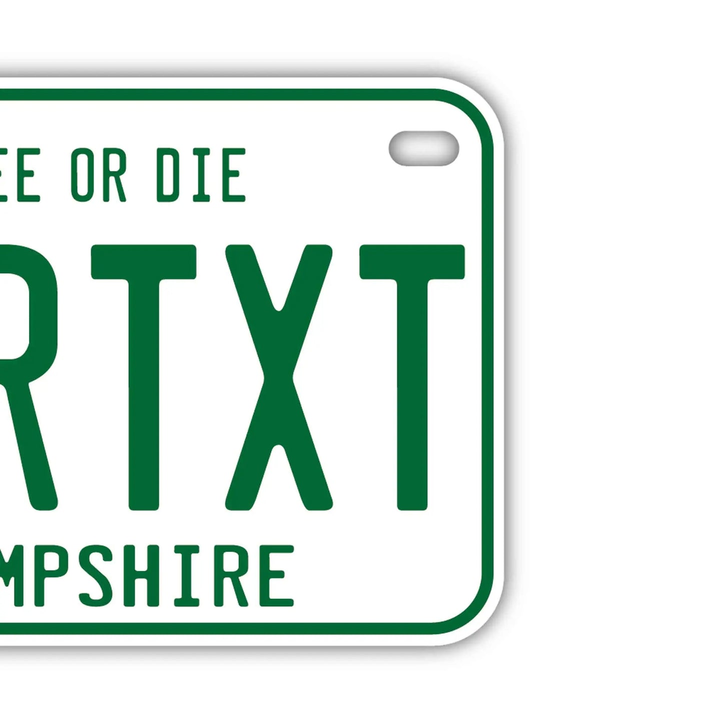 【中・USバイク用】ニューハンプシャー1980s/オリジナルアメリカナンバープレート PL8HERO