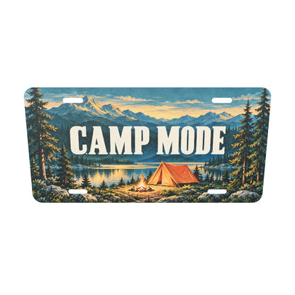 CAMP MODE｜文字で作るカスタムプレート