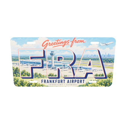 FRA ご当地プレート 実寸比率3Dモデル