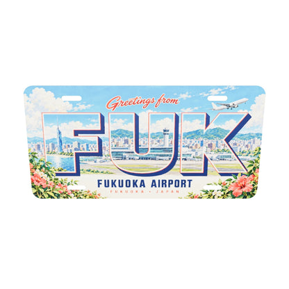 福岡空港 FUK 原寸3Dモデル 304.8×152.4×0.64mm