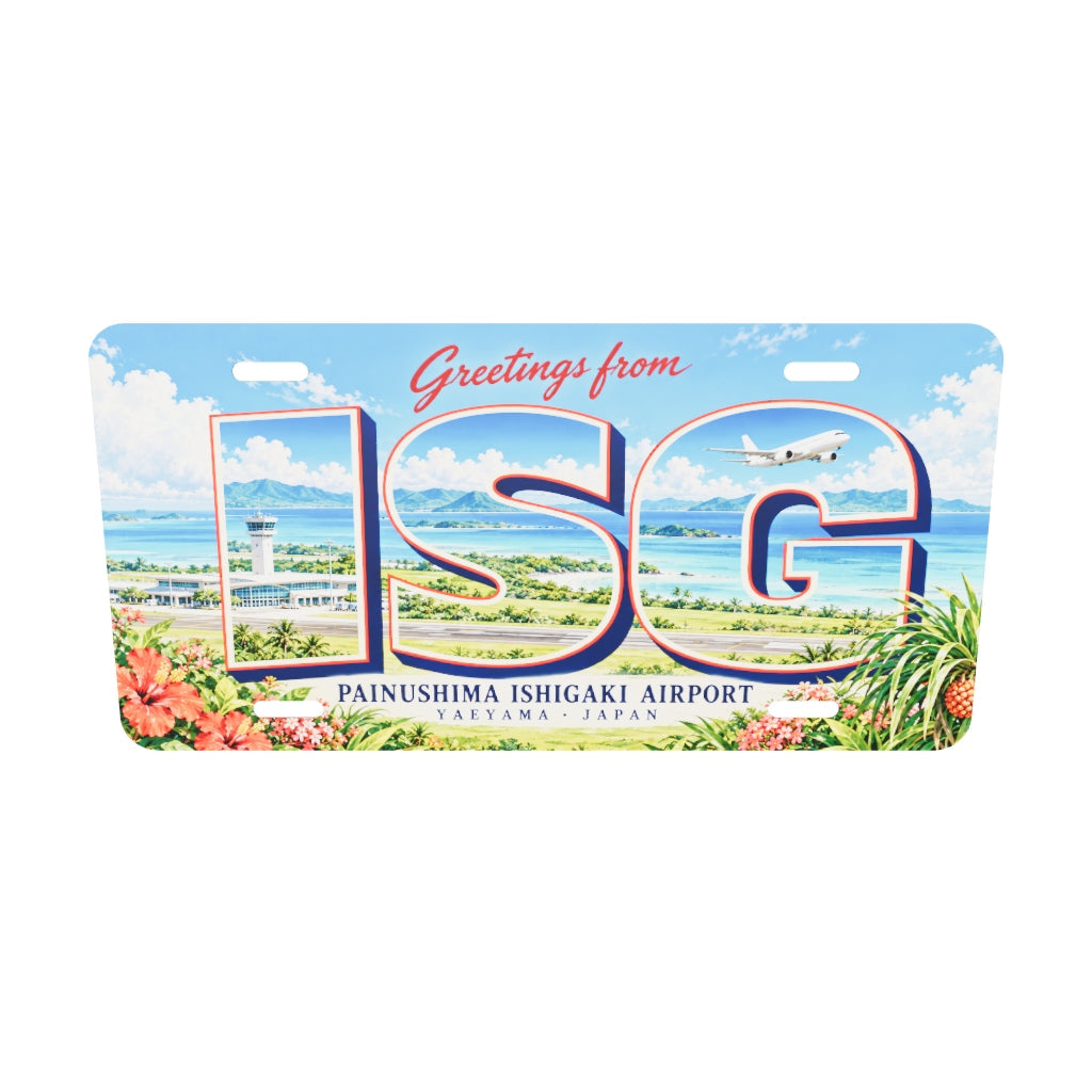 新石垣空港（南ぬ島石垣空港） ISG 原寸3Dモデル 304.8×152.4×0.64mm