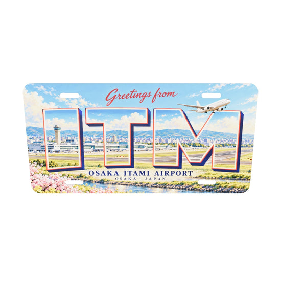 大阪国際空港（伊丹空港） ITM 原寸3Dモデル 304.8×152.4×0.64mm