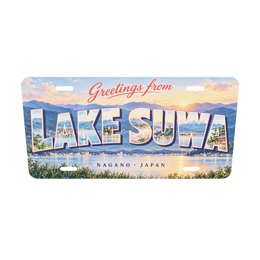諏訪湖 LAKE SUWA 実寸3Dモデル