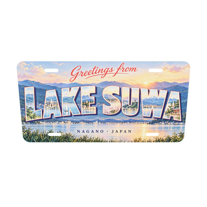 諏訪湖 LAKE SUWA 実寸3Dモデル