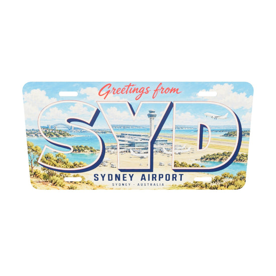 SYD ご当地プレート 実寸比率3Dモデル