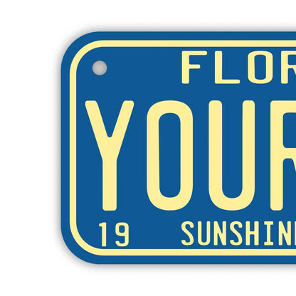 【小・自転車用】フロリダ1960's/オリジナルアメリカナンバープレート PL8HERO