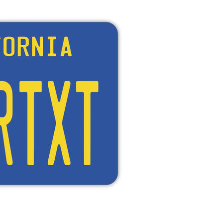 【ミラータグ】カリフォルニア1970's/オリジナルアメリカナンバープレート型エアフレッシュナー PL8HERO