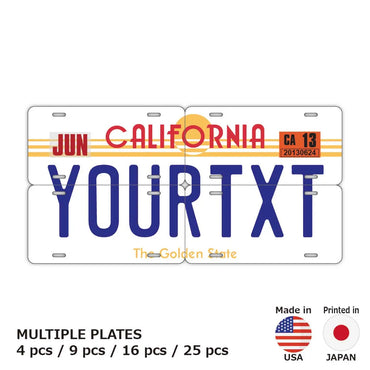 [Multi Plate] California 1980's / Original American License Plate