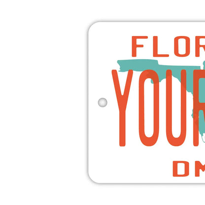 【ミラータグ】フロリダ1980's/オリジナルアメリカナンバープレート型エアフレッシュナー PL8HERO