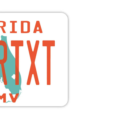 【ミラータグ】フロリダ1980's/オリジナルアメリカナンバープレート型エアフレッシュナー PL8HERO