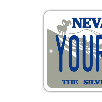 【ミラータグ】ネバダ1980s/オリジナルアメリカナンバープレート型エアフレッシュナー PL8HERO