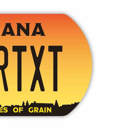 【ドッグタグ】インディアナ1993/オリジナルアメリカナンバープレート型 キーホルダー PL8HERO