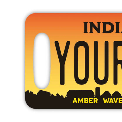 【ラゲッジタグ】インディアナ1993/オリジナルアメリカナンバープレート型・おしゃれ ・紛失防止タグ PL8HERO