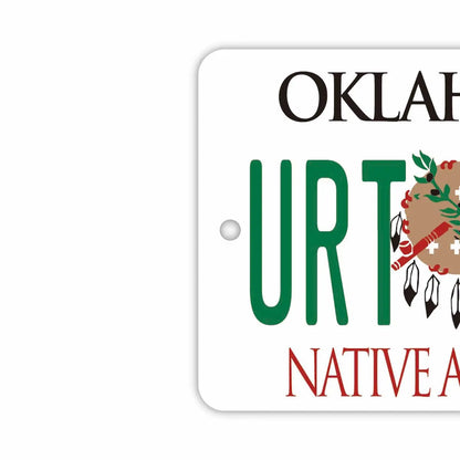 【ミラータグ】オクラホマ1994/オリジナルアメリカナンバープレート型エアフレッシュナー PL8HERO