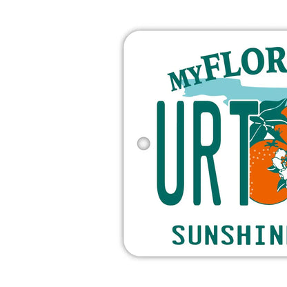 【ミラータグ】フロリダ2000's/オリジナルアメリカナンバープレート型エアフレッシュナー PL8HERO