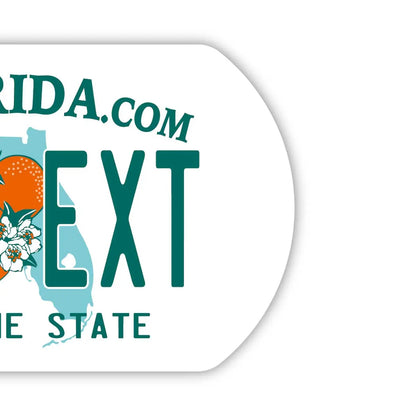 【犬用迷子札・ドッグタグ】フロリダ2000's/オリジナルアメリカナンバープレート型 キーホルダー PL8HERO