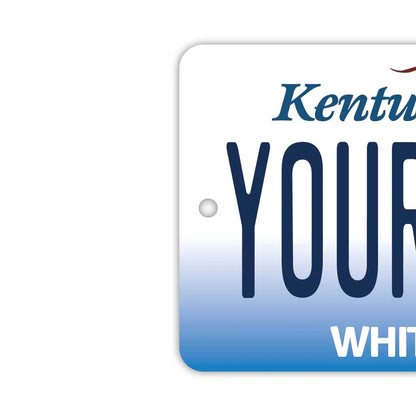 【ミラータグ】ケンタッキー2005/オリジナルアメリカナンバープレート型エアフレッシュナー PL8HERO