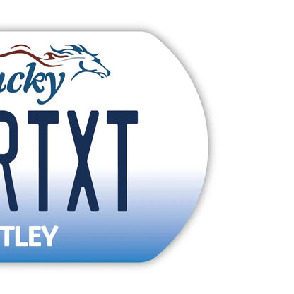 【犬用迷子札・ドッグタグ】ケンタッキー2005/オリジナルアメリカナンバープレート型 キーホルダー PL8HERO