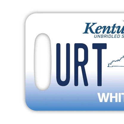 【ラゲッジタグ】ケンタッキー2005/オリジナルアメリカナンバープレート型・おしゃれ ・紛失防止タグ PL8HERO