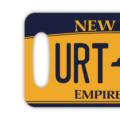 【ラゲッジタグ】ニューヨーク2010/オリジナルアメリカナンバープレート型・おしゃれ ・紛失防止タグ PL8HERO