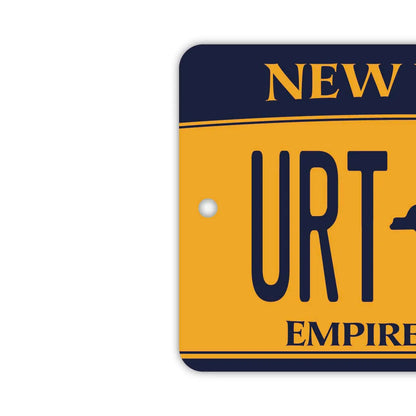 【ミラータグ】ニューヨーク2010年/オリジナルアメリカナンバープレート型エアフレッシュナー PL8HERO