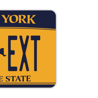 【ミラータグ】ニューヨーク2010年/オリジナルアメリカナンバープレート型エアフレッシュナー PL8HERO