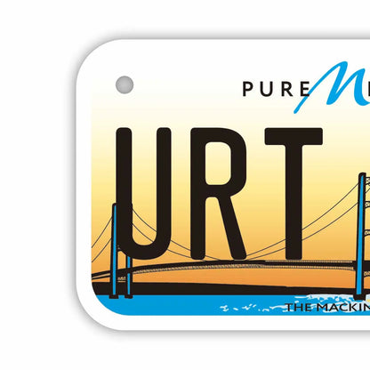 【小・自転車用】ミシガン2014/オリジナルアメリカナンバープレート PL8HERO