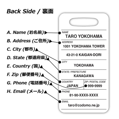 【ラゲッジタグ】イリノイ2017/オリジナルアメリカナンバープレート型・おしゃれ ・紛失防止タグ PL8HERO