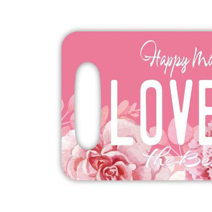 【ラゲッジタグ】母の日・フラワー2021/オリジナルアメリカナンバープレート型・おしゃれ ・紛失防止タグ PL8HERO