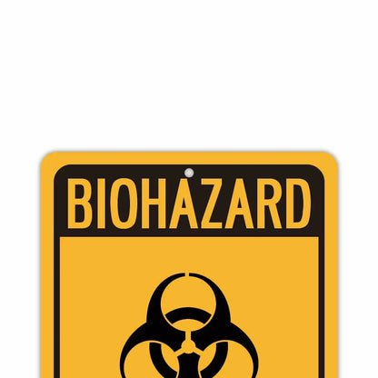 【長方形看板】バイオハザード・危険物注意/アメリカ製オリジナル看板(約20x30cm) PL8HERO