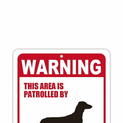 【長方形看板】番犬・猛犬注意・猛猫・番猫・ガードドッグ・キャット/アメリカ製オリジナル看板(約20x30cm) PL8HERO