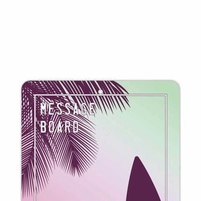 【長方形看板】メッセージボード・サーフィン/アメリカ製オリジナル看板(約20x30cm) PL8HERO