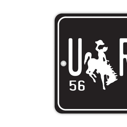 【ミラータグ】ワイオミング56/オリジナルアメリカナンバープレート型エアフレッシュナー PL8HERO