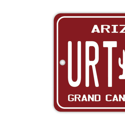 【ミラータグ】アリゾナ80s/オリジナルアメリカナンバープレート型エアフレッシュナー PL8HERO