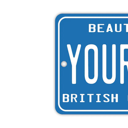 【ミラータグ】ブリティッシュコロンビア80s/オリジナルアメリカナンバープレート型エアフレッシュナー PL8HERO