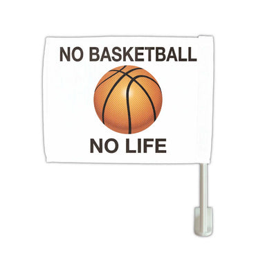 【カーフラッグ】BASKETBALL/バスケットボール/自動車用オリジナルフラッグ・旗