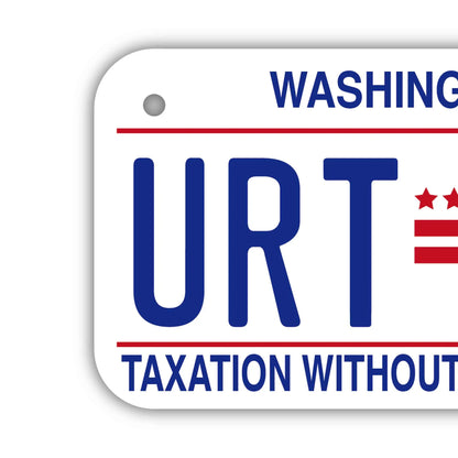 【小・自転車用】ワシントンDC/オリジナルアメリカナンバープレート PL8HERO