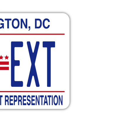 【ミラータグ】ワシントンDC/オリジナルアメリカナンバープレート型エアフレッシュナー PL8HERO