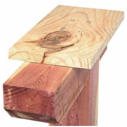 【アメリカ製】ジブラルタル・シーダー（スギ材）ドライブイン・メールボックスポスト Gibraltar Mailbox