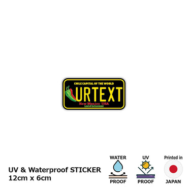 [Sticker] New Mexico / Original America License plate type / water resistant / weather resistant / outdoor OK