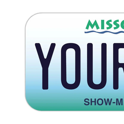 【ステッカー】ミズーリ/オリジナルアメリカナンバープレート型・耐水・耐候・屋外OK PL8HERO